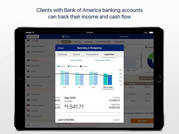 Merrill Edge for iPad screenshot-6