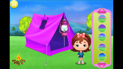 Girl Summer Camp Vacation screenshot 2