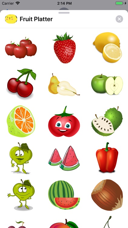 Fruit Platter Stickers screenshot-3