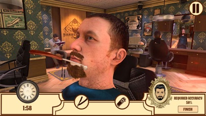 Barber Shop Hair Saloon Sim 3D screenshot 3