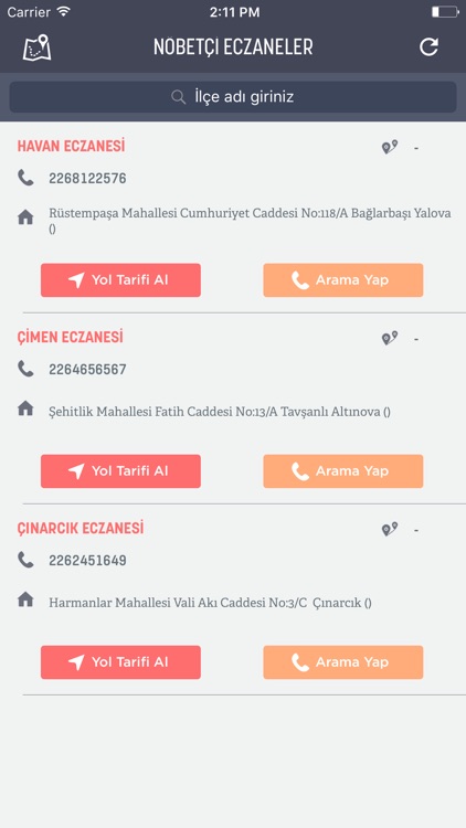 Nöbetçi Eczane - Yalova