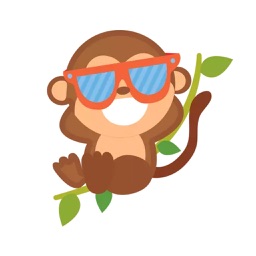 Cute Monkey Stickers Pack