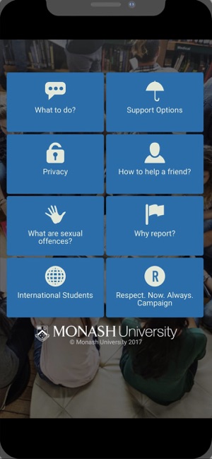 Monash Respect Now Always