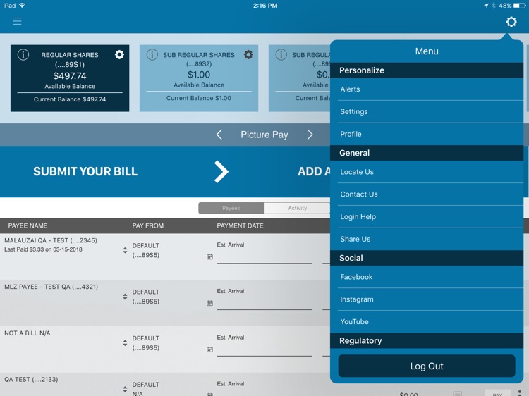 Yolo FCU Mobile for iPad screenshot-5