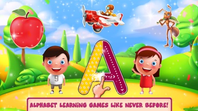 screenshot of Abc 123 Tracing Learning game 2