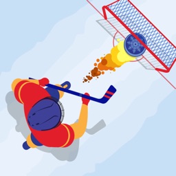 Ice Hockey Flipper - Ball Shot