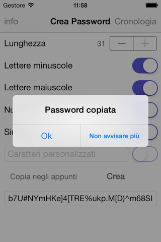 Generate Custom Password screenshot 4