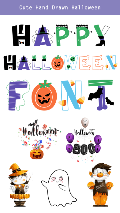 Happy Halloween Custom Font screenshot 4