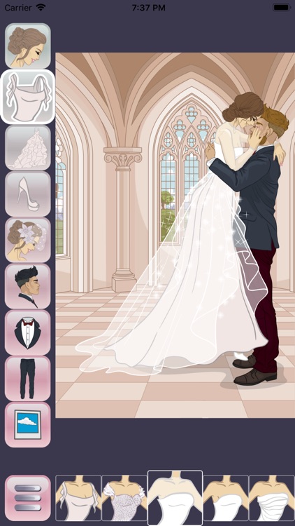 Wedding Dress Up Design screenshot-5