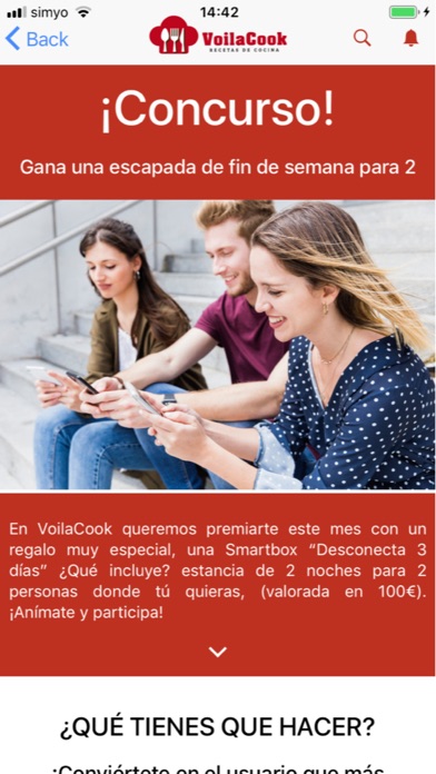 How to cancel & delete VoilaCook-Recetas de Cocina from iphone & ipad 4