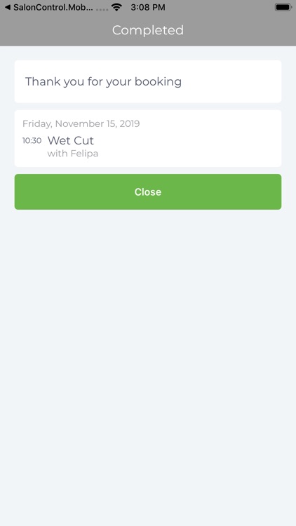 SalonControl Client App screenshot-7