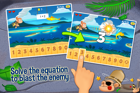 Monkey Math - Jetpack Pro - náhled