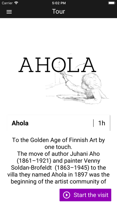 Ahola Audio Guide screenshot 1
