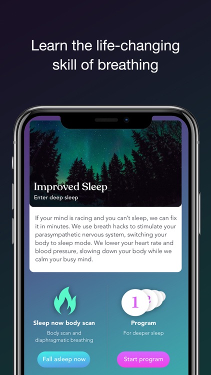 Fall asleep - Breath Hacking