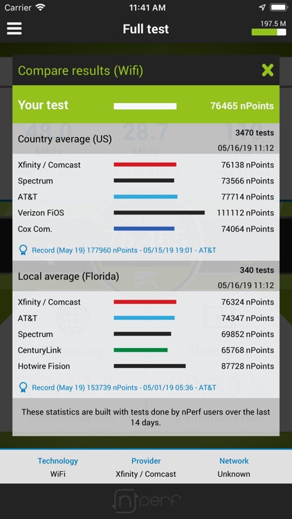 nPerf internet speed test screenshot-4