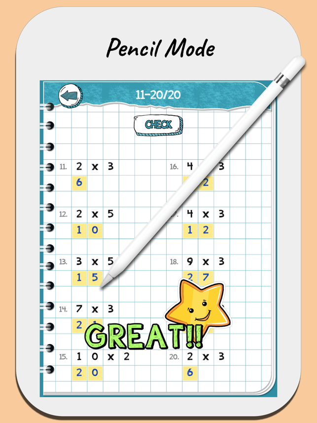 Multiplication Table Worksheet(圖2)-速報App