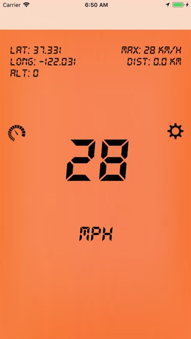Digital GPS Speedometer screenshot 3