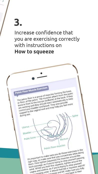 Squeezy - the NHS Physiotherapy App for Pelvic Floor Muscle Exercises Screenshot 4