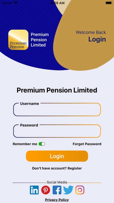 How to cancel & delete Premium Pension Mobile App from iphone & ipad 1