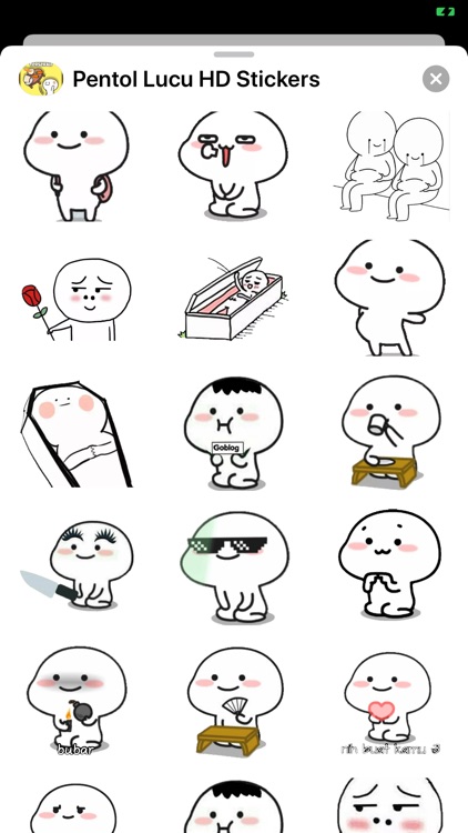 Top Pentol Lucu Stickers HD