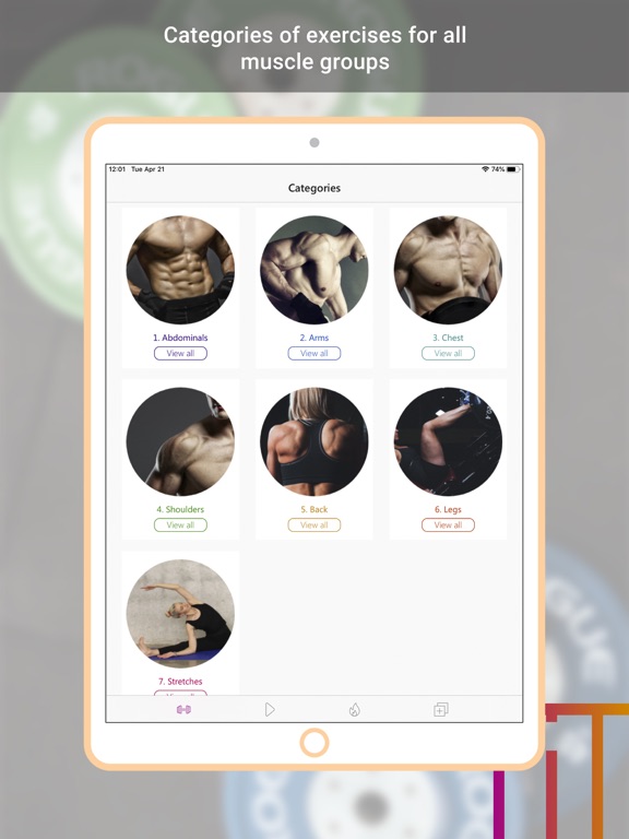 Screenshot #4 pour My Fitness - Workout Trainer