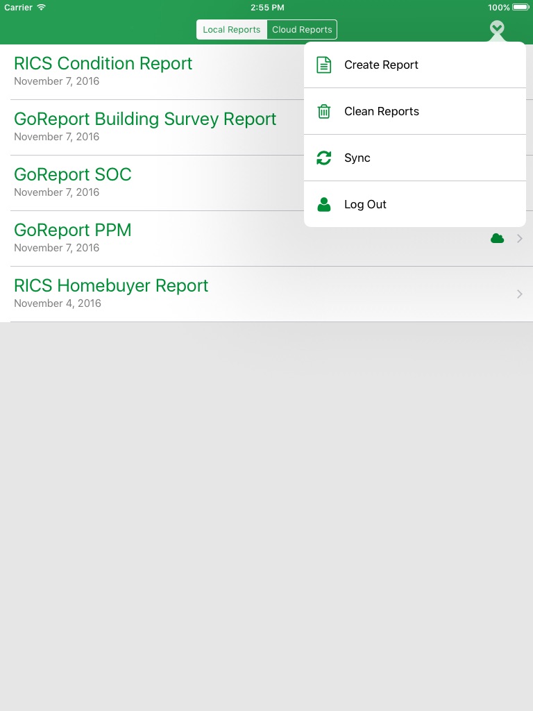 GoReport Survey screenshot 2