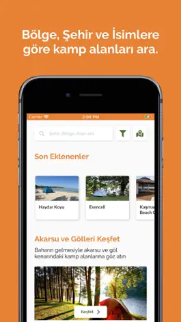 Game screenshot Kampp - Türkiye Kamp Yerleri mod apk