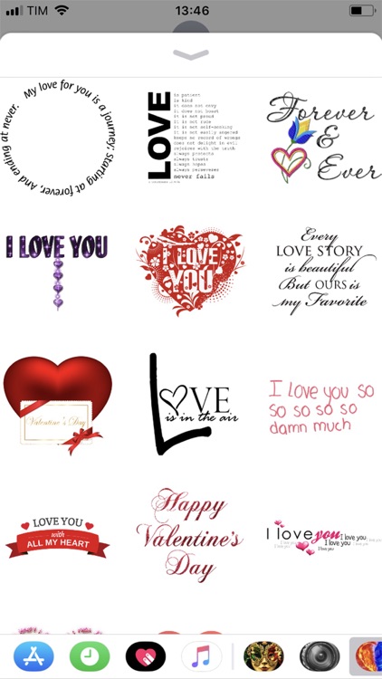 True Love - Valentine Stickers