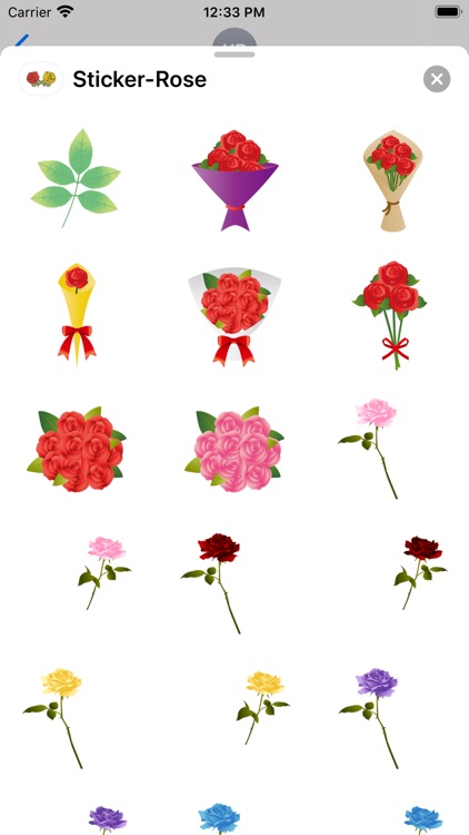 Sticker Rose