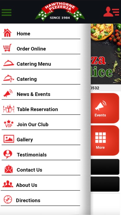 Hawthorne Pizzeria screenshot 2