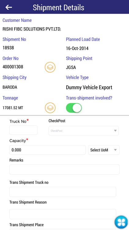 Shipment Vehicle Confirmation screenshot-4