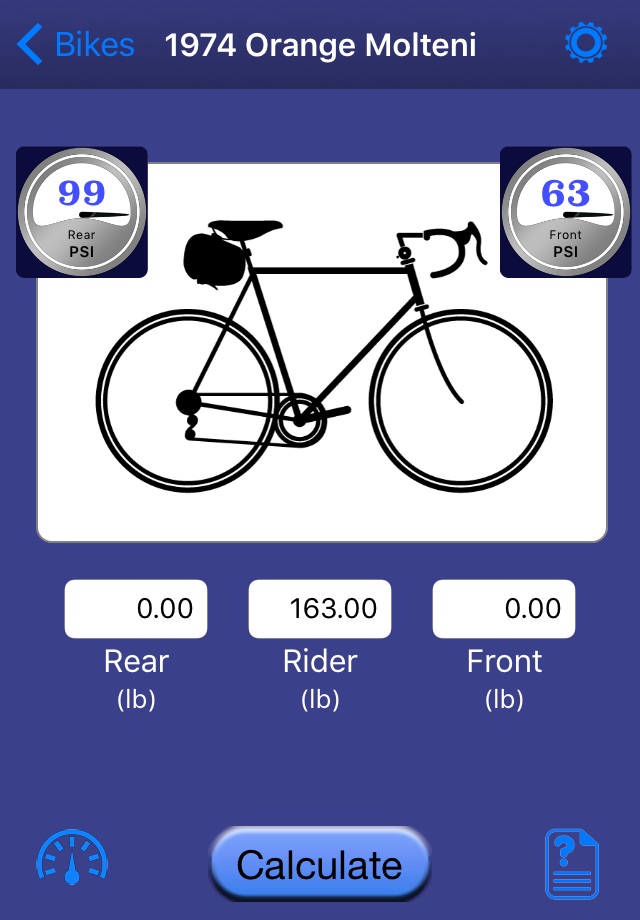 Bicycle Tire Pressure screenshot 2