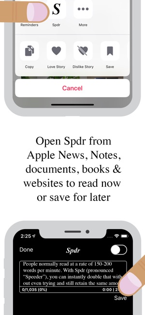 Spdr - Speed Reading(圖3)-速報App