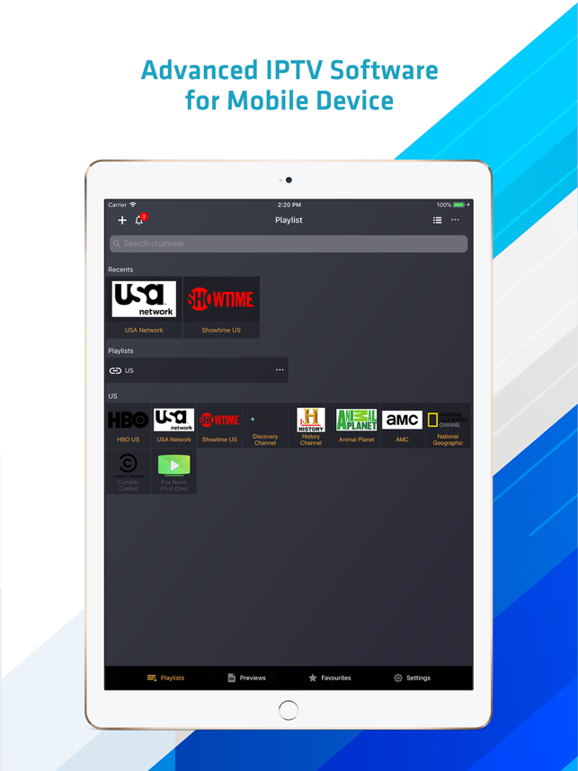 ‎IPTV Player: play m3u playlist Screenshot