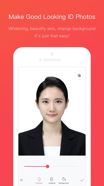 Passport photo studio