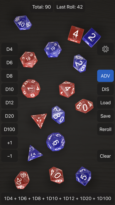 Dice by PCalc screenshot 2