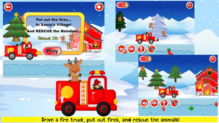 Fireman Game Fire-Truck Games screenshot-7
