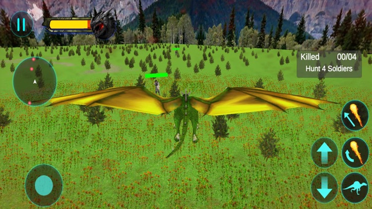 Dragon Simulator fighting Aren screenshot-3