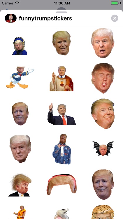 Funny Donald Trump Stickers screenshot-3