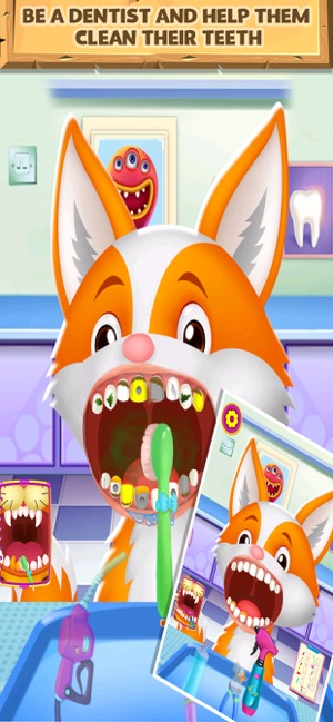 Crazy Animals Dentist Clinic!(圖2)-速報App