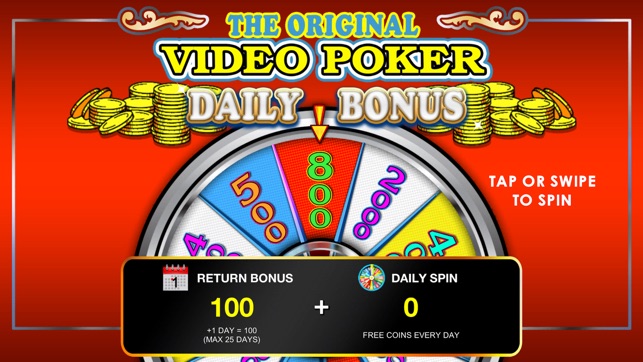 Video poker classic app