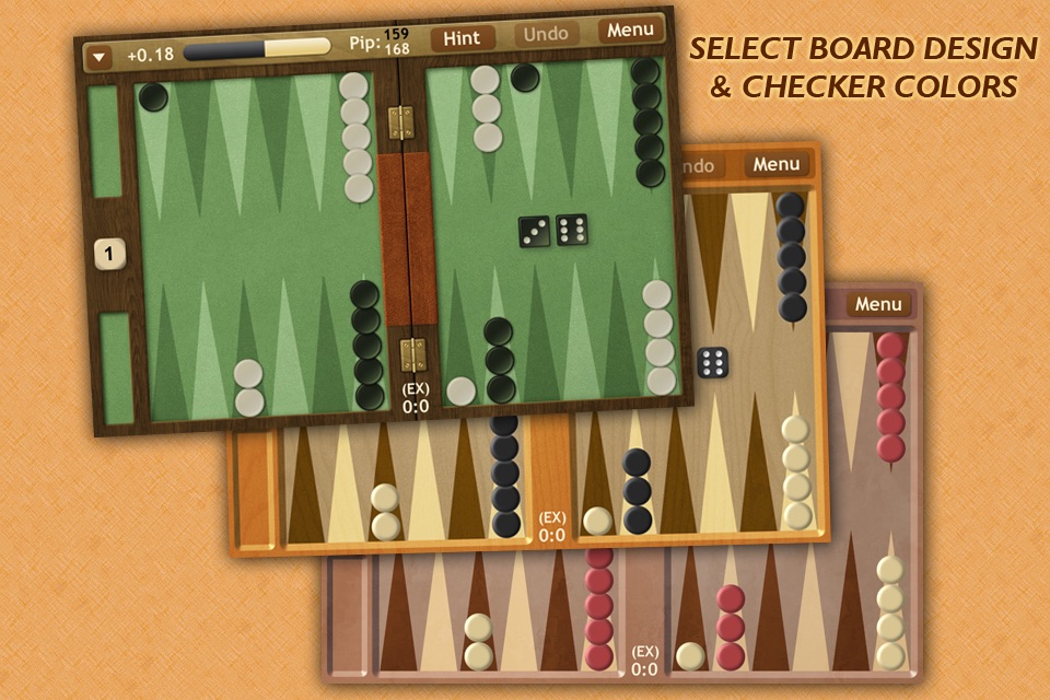 Backgammon NJ screenshot 2