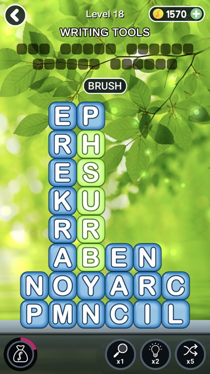 Word Blocks Connect Stacks