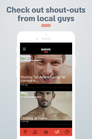 Atraf  - gay chat & dating app screenshot 2