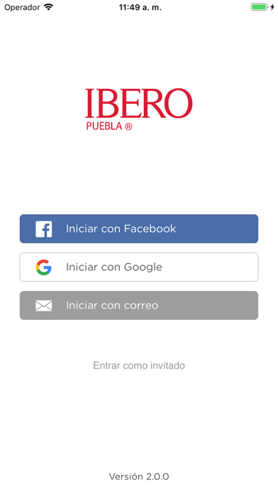 How to cancel & delete IBERO PUEBLA Eventos from iphone & ipad 1