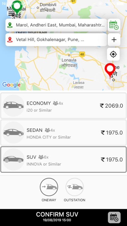 TraveloCar - Cab Booking App screenshot-3