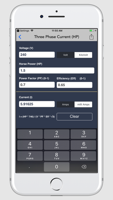 How to cancel & delete Electrical Calculator from iphone & ipad 2