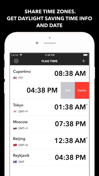Flag Time Pro - Time Zone screenshot-3