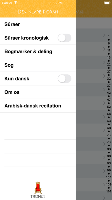 How to cancel & delete Den Klare Koran - Koranen på dansk (tekst & tale) from iphone & ipad 4