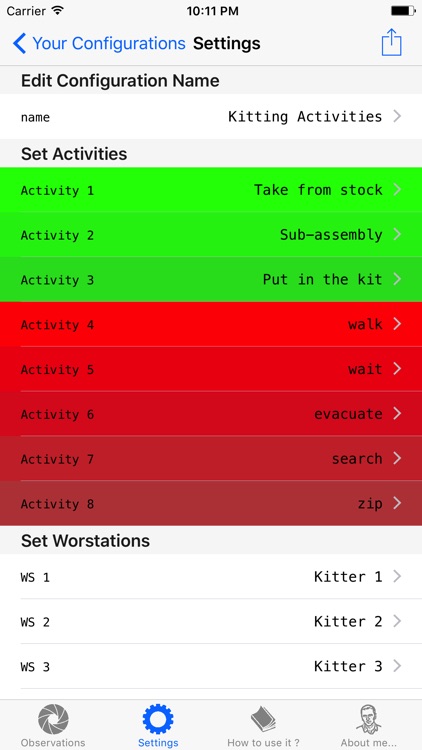 Lean Work Sampling - Lean Tool